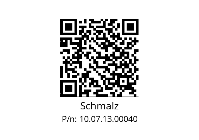   Schmalz 10.07.13.00040