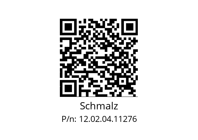   Schmalz 12.02.04.11276