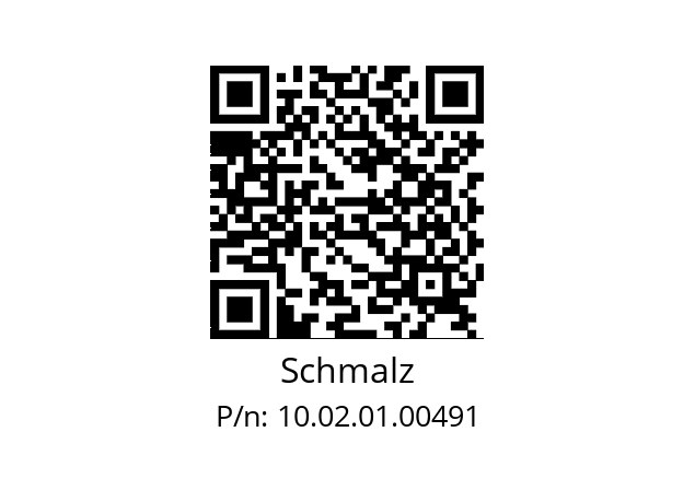   Schmalz 10.02.01.00491