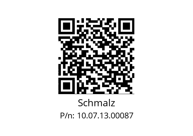   Schmalz 10.07.13.00087