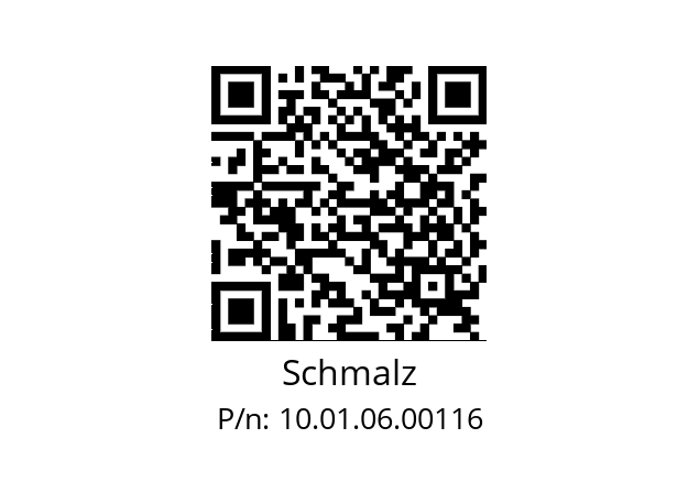   Schmalz 10.01.06.00116