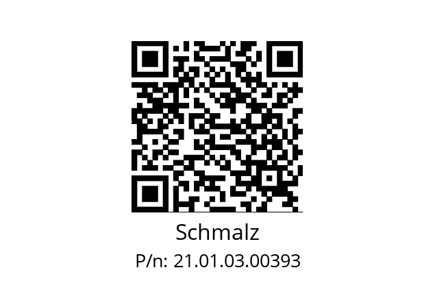   Schmalz 21.01.03.00393