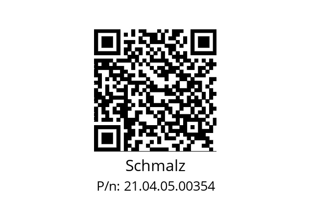   Schmalz 21.04.05.00354