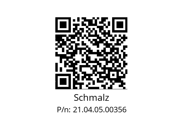   Schmalz 21.04.05.00356