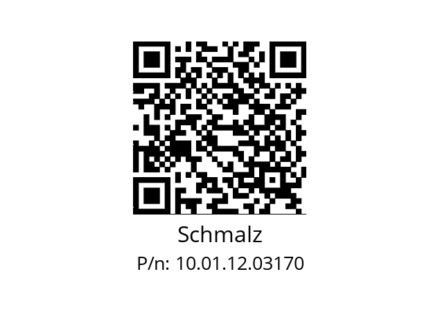   Schmalz 10.01.12.03170