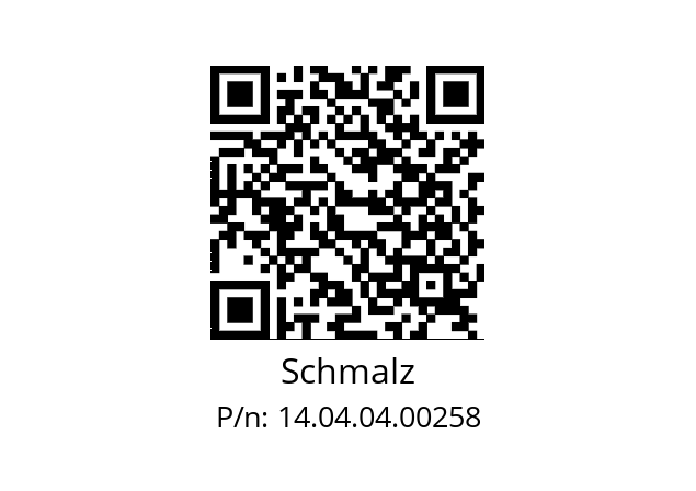   Schmalz 14.04.04.00258