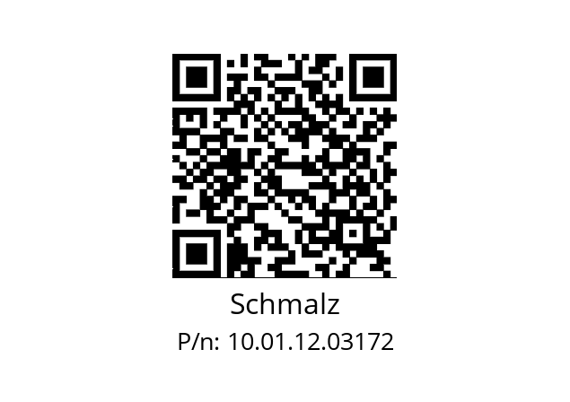   Schmalz 10.01.12.03172