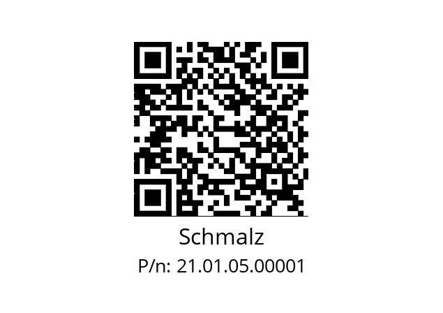   Schmalz 21.01.05.00001