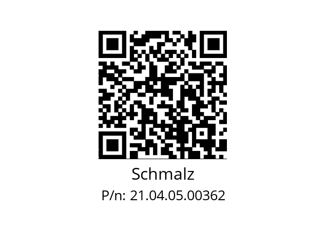   Schmalz 21.04.05.00362