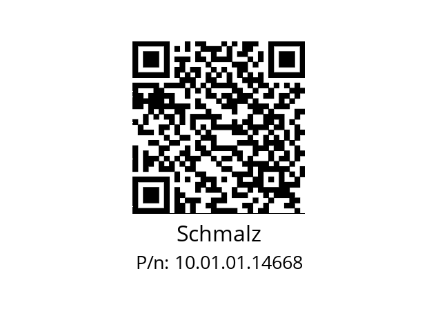   Schmalz 10.01.01.14668