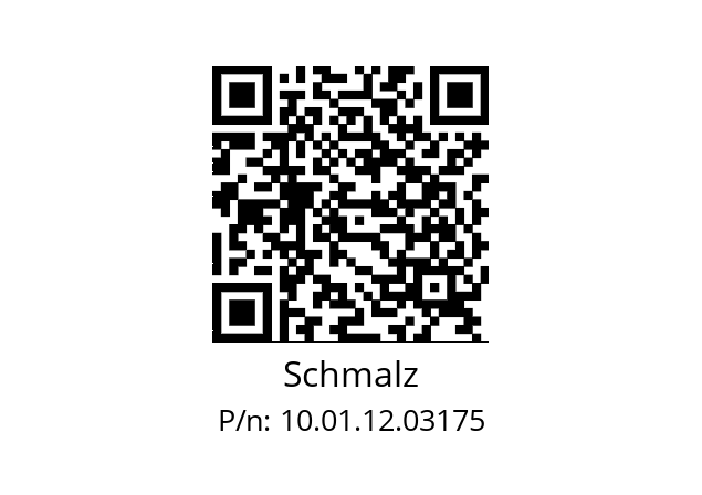   Schmalz 10.01.12.03175