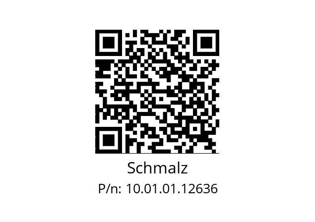   Schmalz 10.01.01.12636