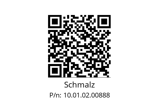   Schmalz 10.01.02.00888