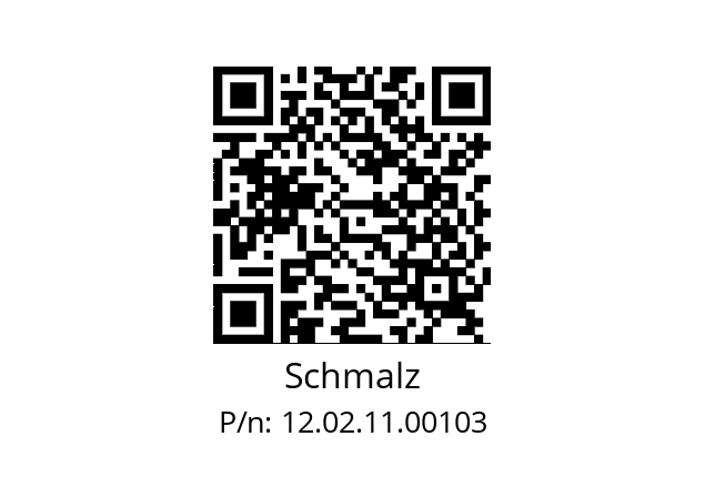   Schmalz 12.02.11.00103