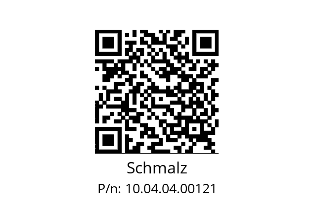   Schmalz 10.04.04.00121