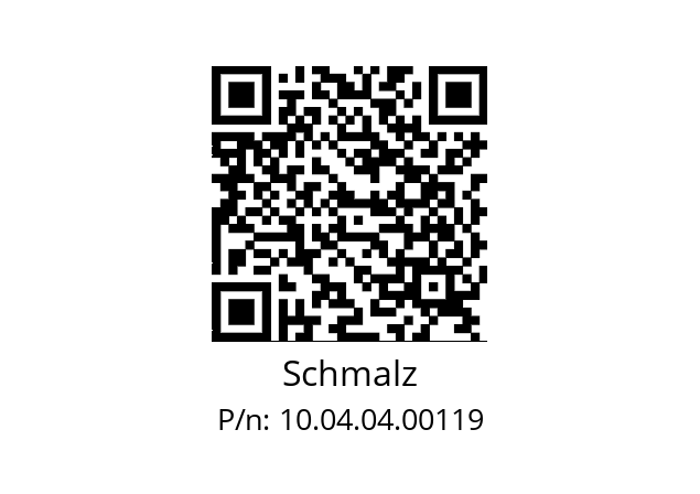   Schmalz 10.04.04.00119