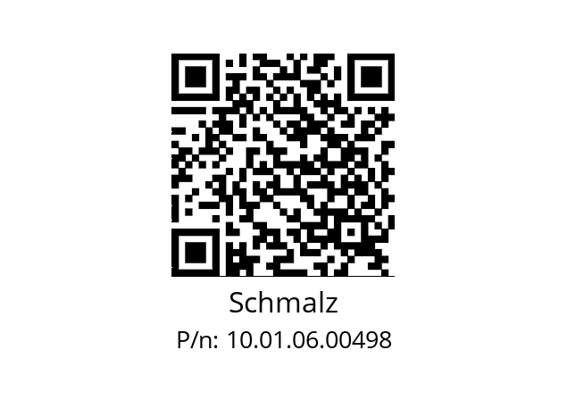   Schmalz 10.01.06.00498