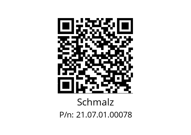   Schmalz 21.07.01.00078