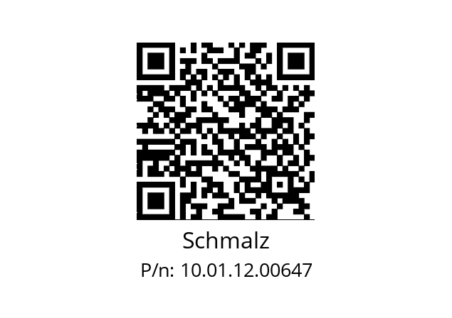   Schmalz 10.01.12.00647