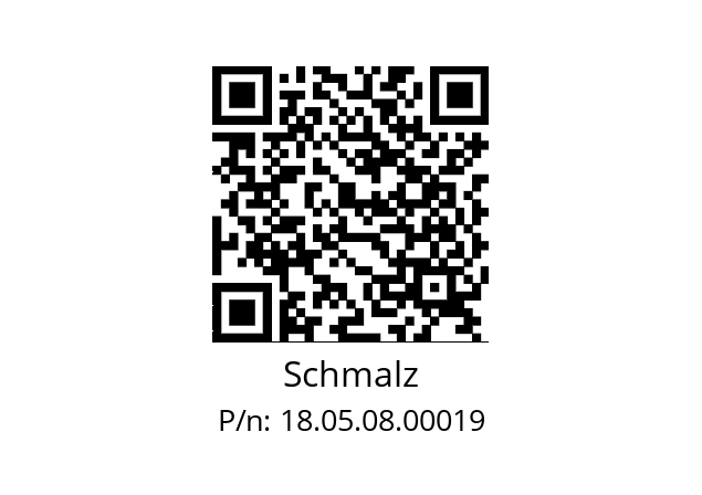   Schmalz 18.05.08.00019