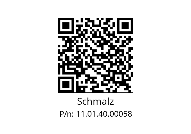   Schmalz 11.01.40.00058