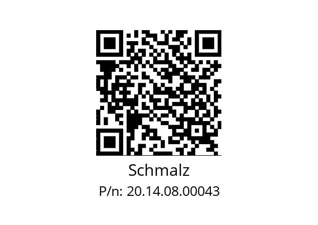   Schmalz 20.14.08.00043