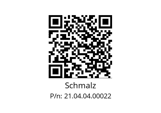   Schmalz 21.04.04.00022