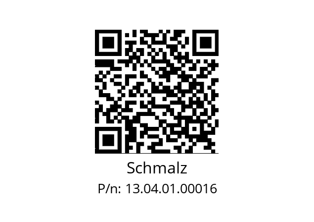   Schmalz 13.04.01.00016