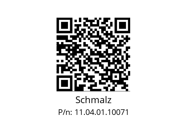   Schmalz 11.04.01.10071