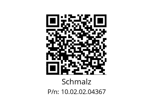   Schmalz 10.02.02.04367