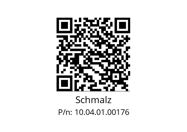   Schmalz 10.04.01.00176