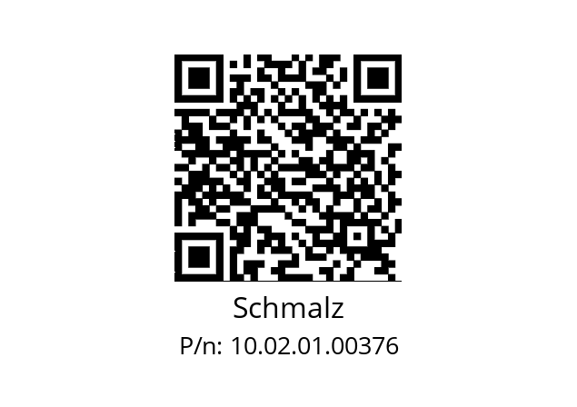   Schmalz 10.02.01.00376