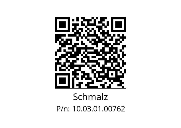   Schmalz 10.03.01.00762