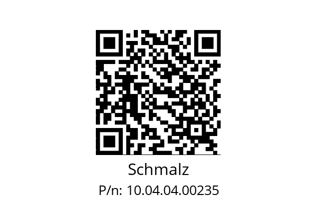   Schmalz 10.04.04.00235