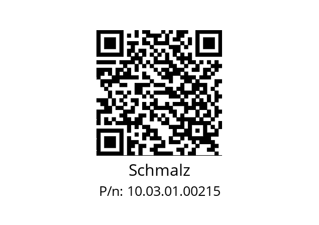   Schmalz 10.03.01.00215