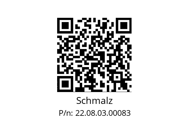   Schmalz 22.08.03.00083