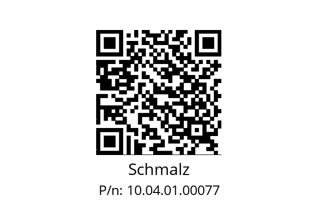   Schmalz 10.04.01.00077