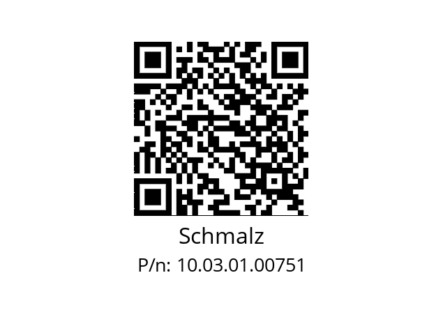   Schmalz 10.03.01.00751