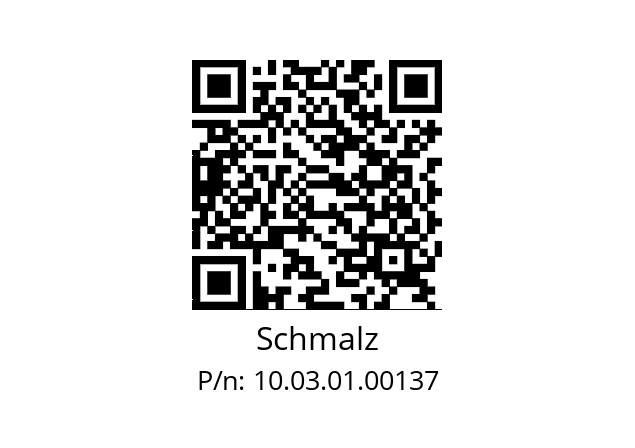   Schmalz 10.03.01.00137