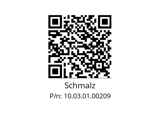   Schmalz 10.03.01.00209