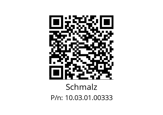   Schmalz 10.03.01.00333