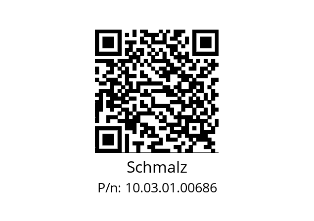   Schmalz 10.03.01.00686