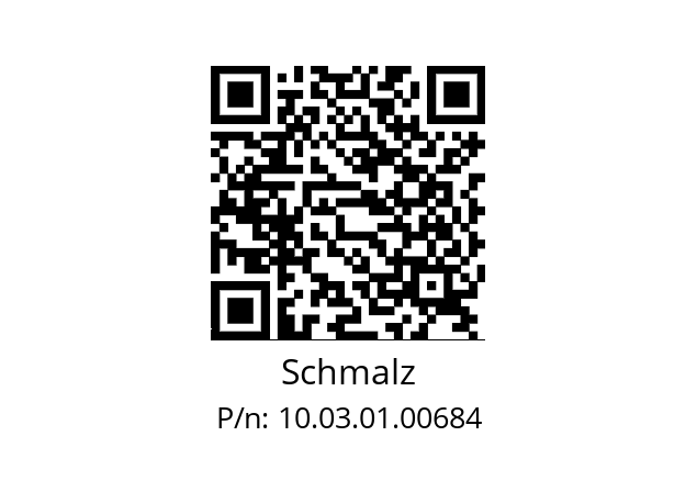   Schmalz 10.03.01.00684