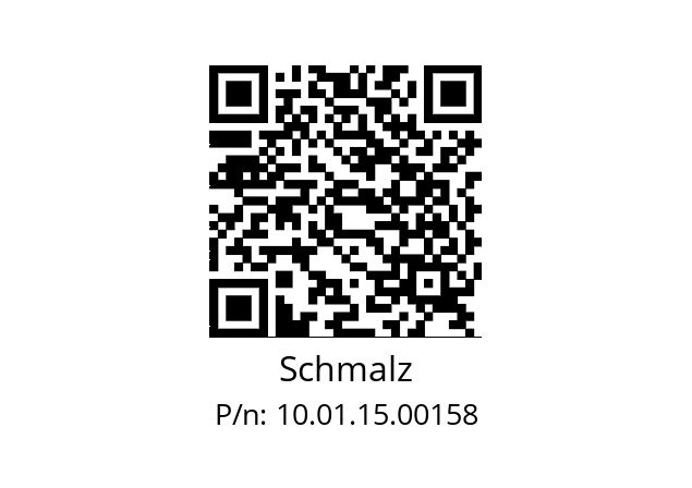   Schmalz 10.01.15.00158