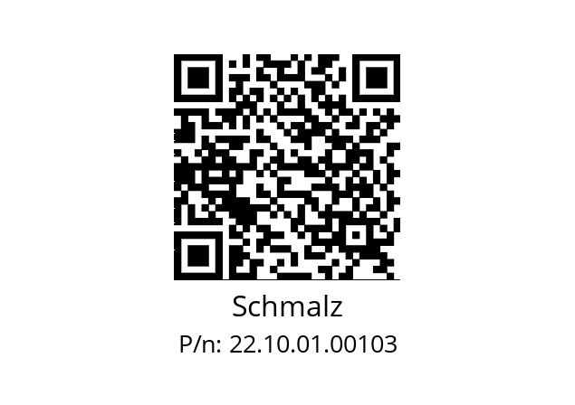   Schmalz 22.10.01.00103