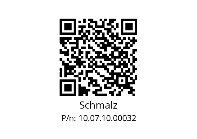   Schmalz 10.07.10.00032