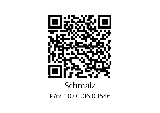   Schmalz 10.01.06.03546