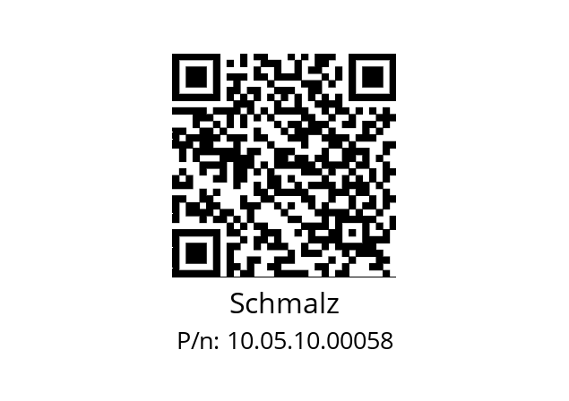   Schmalz 10.05.10.00058