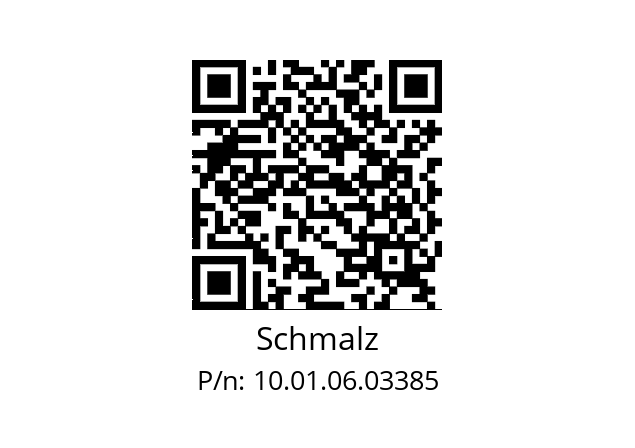   Schmalz 10.01.06.03385