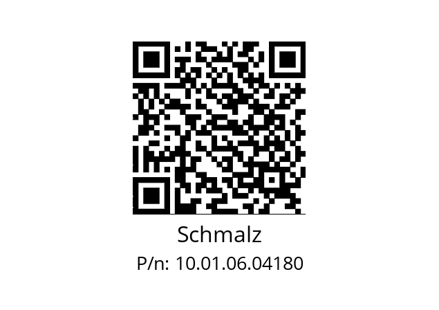   Schmalz 10.01.06.04180